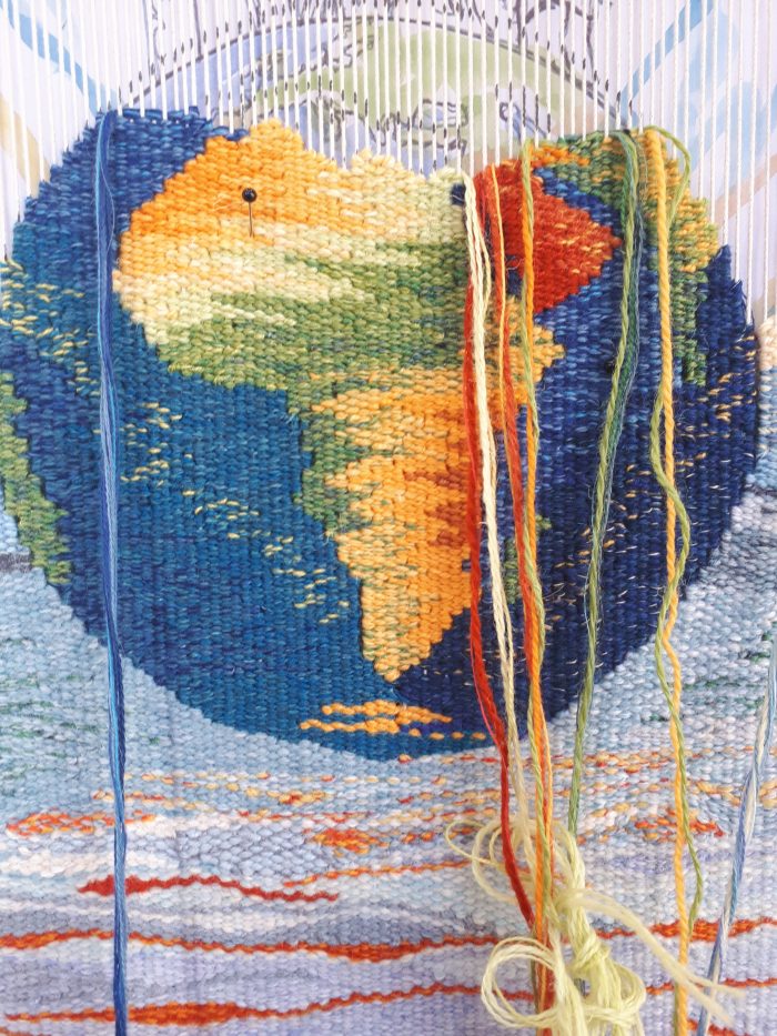 Climate Refugees: detail of work in progress